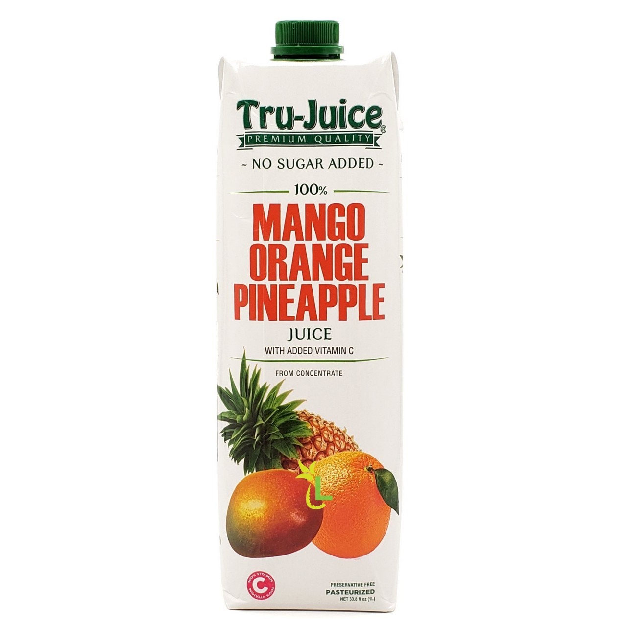 TRU-JUICE 100% MANGO ORANGE PINE 1L