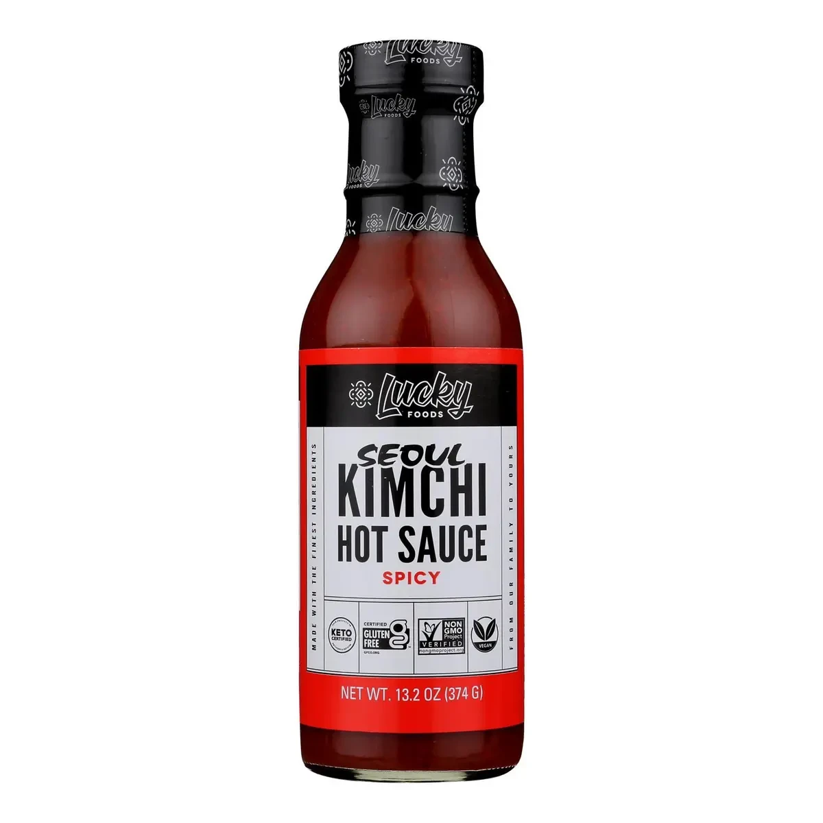 SEOUL KIMCHI HOT SAUCE SPICY 13.2oz