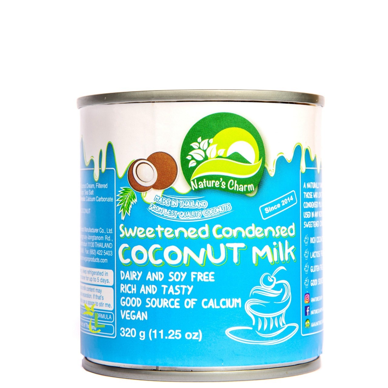 NATURES CHARM COND COCONUT MILK 320g