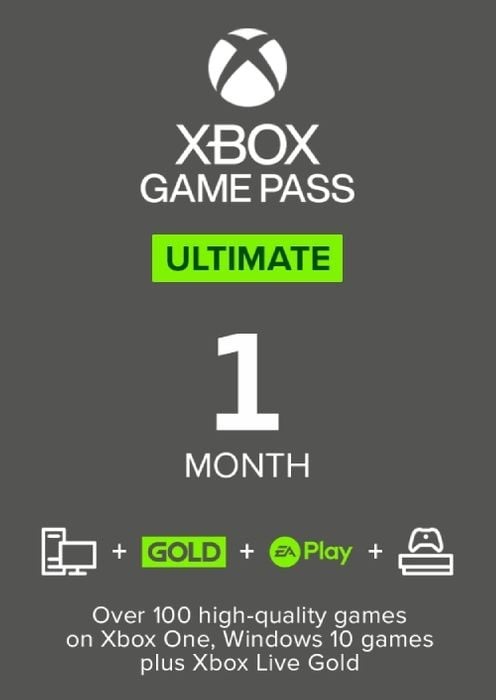 Xbox Game Pass Ultimate 1 Month Key (Digital Download)