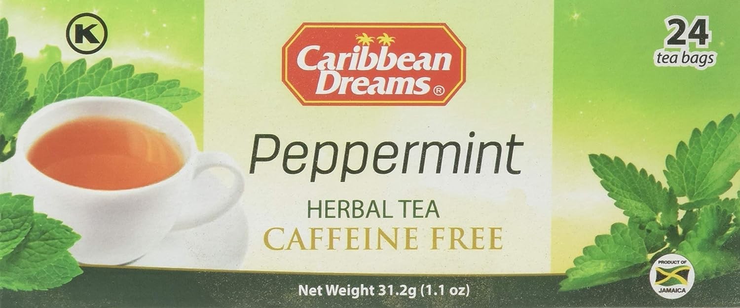 CARIBBEAN DREAMS PEPPERMINT TEA 24’s