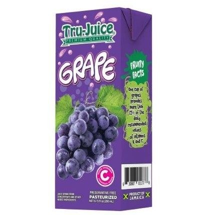 TRU-JUICE GRAPE 200ml