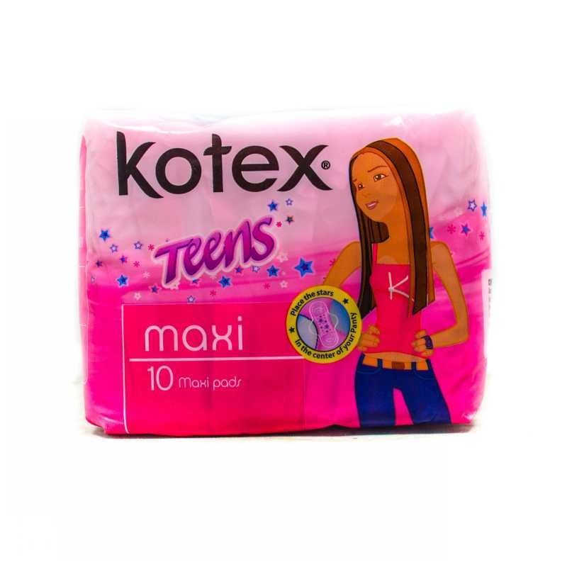 KOTEX TEENS S/NAPKIN 10’S