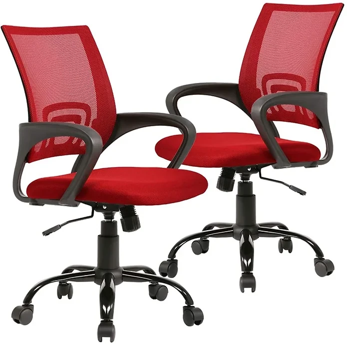 Cavalier Ergonomic Mesh Chair - Red