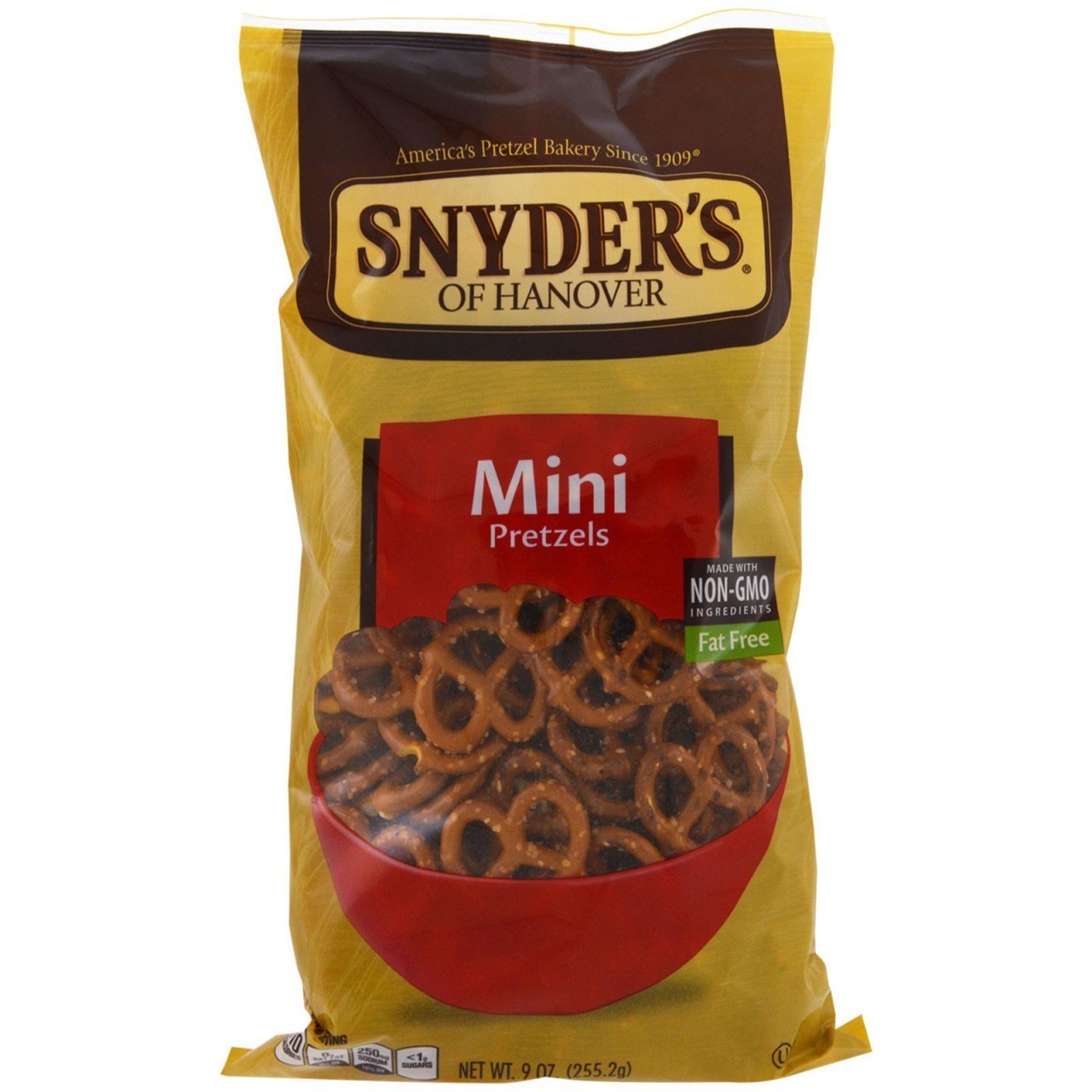 SNYDERS PRETZELS MINI 9oz