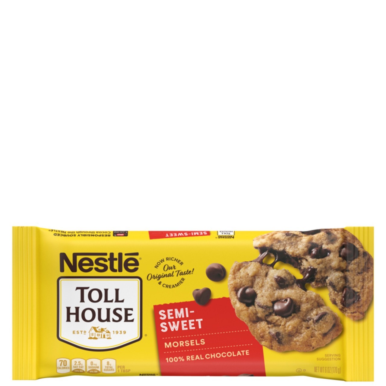 TOLLHOUSE SEMI SWEET MORSELS 6oz