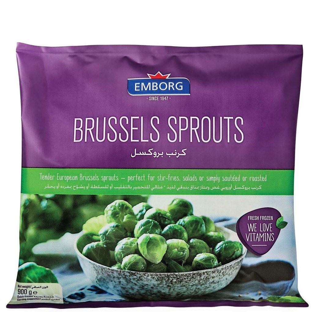 EMBORG BRUSSEL SPROUTS 900g