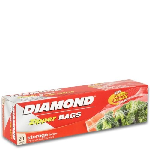 DIAMOND STORAGE BAGS LARGE 20s