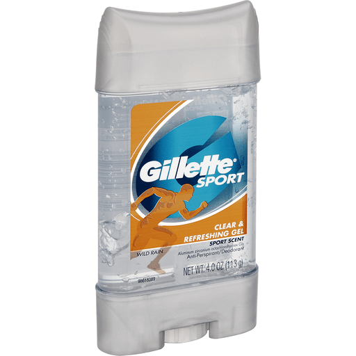 GILLETTE CLEAR GEL SPORTS DEO. 2PACK 113G