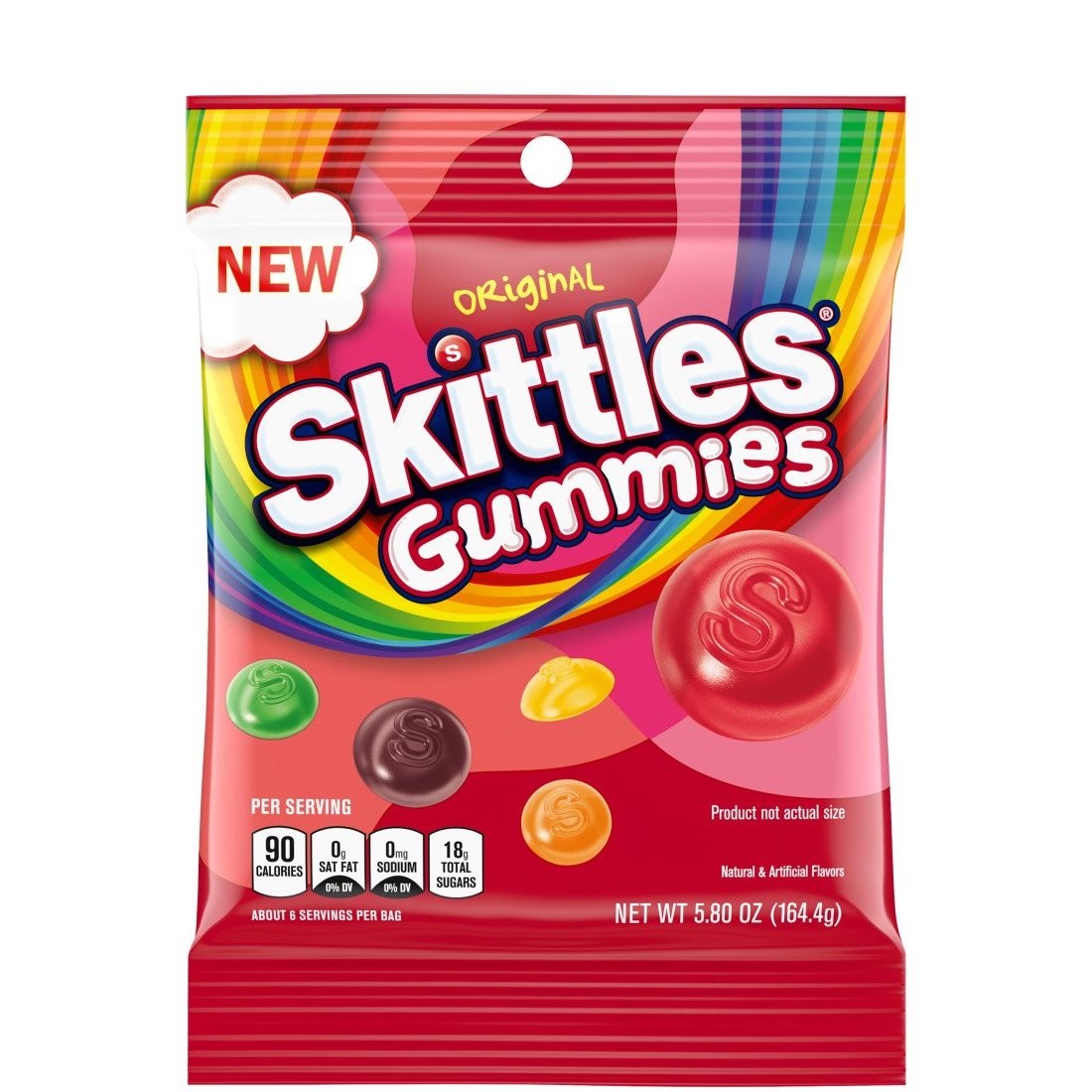 SKITTLES GUMMIES WILD BERRY 5.8oz