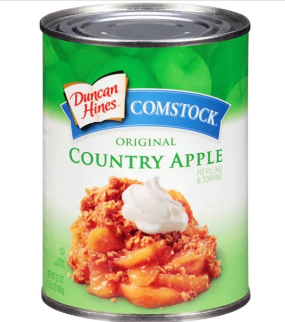 COMSTOCK FILLING COUNTRY APPLE PIE 21oz