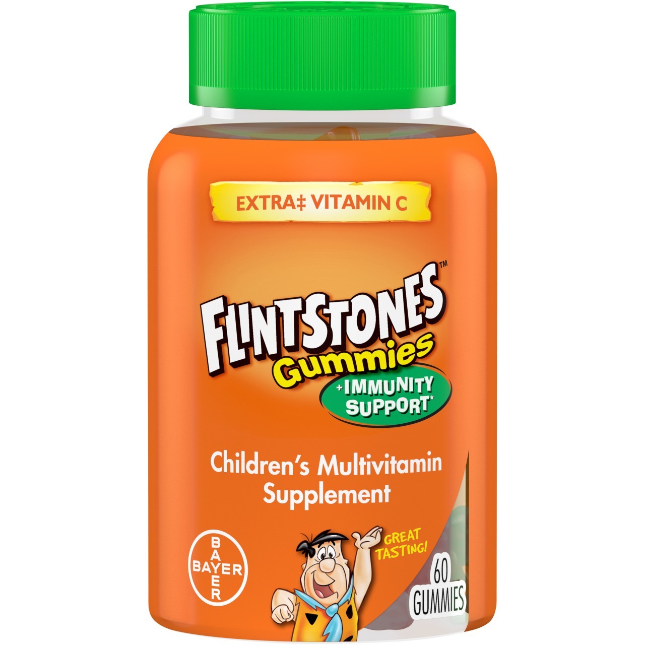 Flintstones Children's Multivitamin Plus Immunity Support Gummies 60 Count