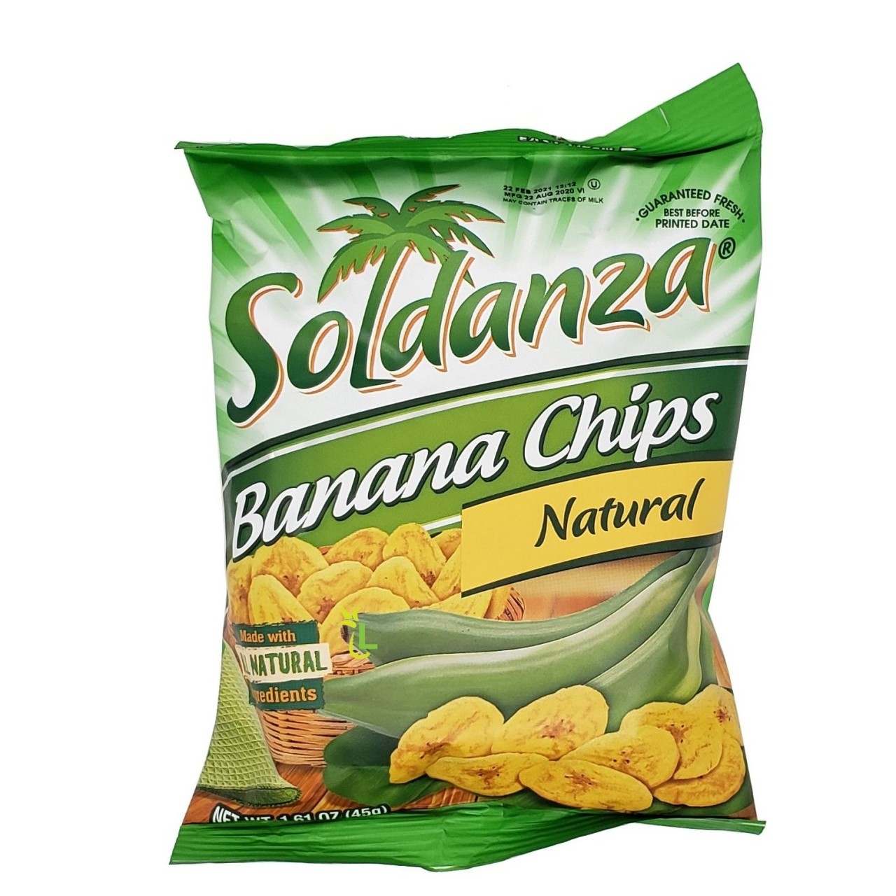 HOLIDAY SOLDANZA BANANA CHIPS 45G