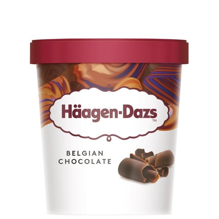 HAAGEN DAZS BELGIAN CHOCOLATE 473ml