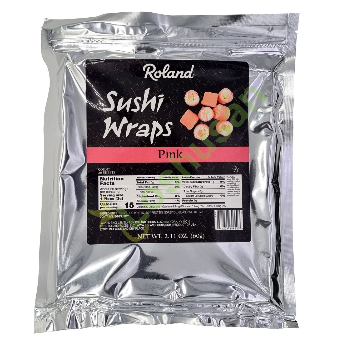 ROLAND SUSHI WRAPS PINK 2.11oz