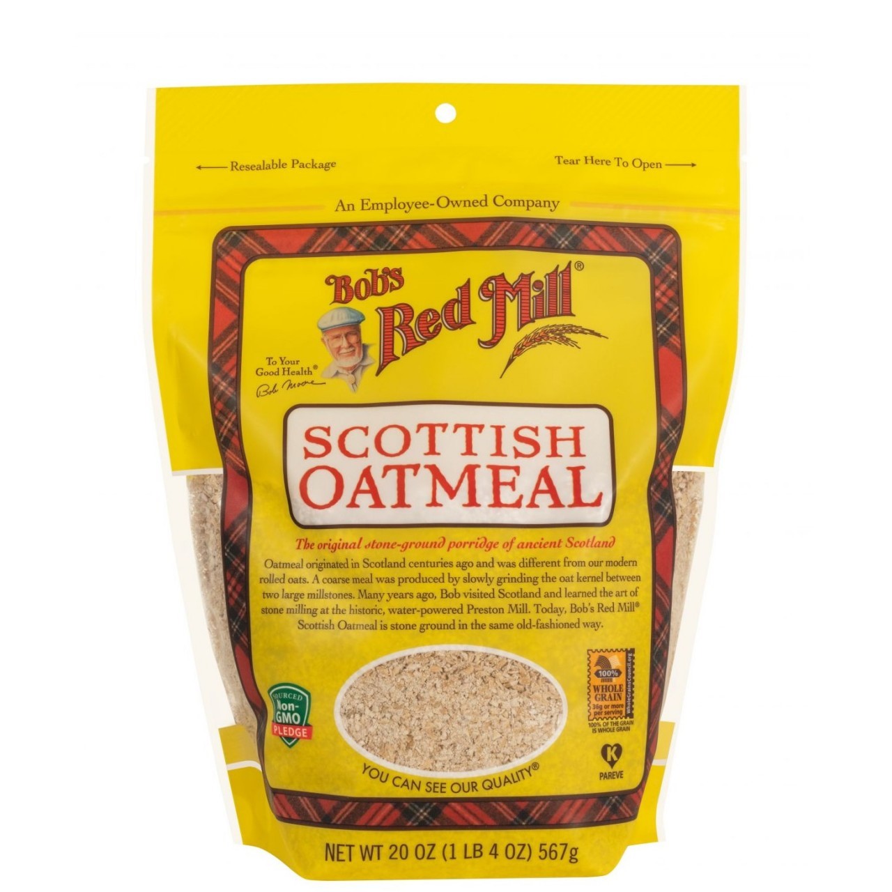 BOBS RED MILL OATMEAL SCOTTISH 20oz