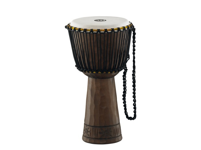 Meinl Percussion Professional 12-Inch African Style Djembe, Traditional Style Hewn