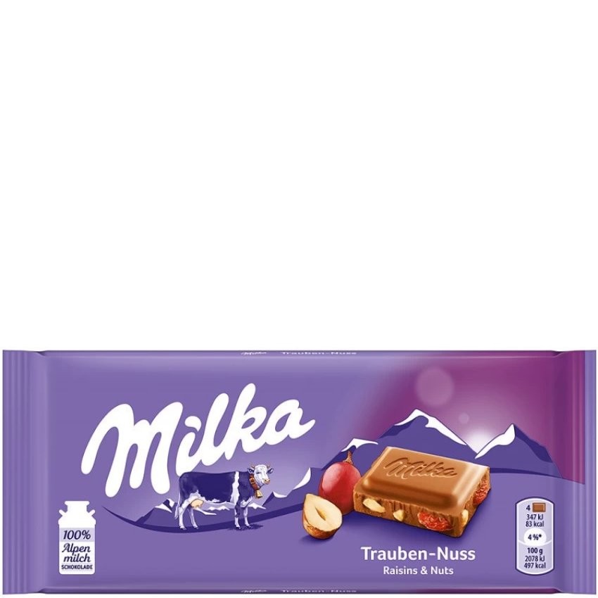 MILKA FRUIT & NUT 100g