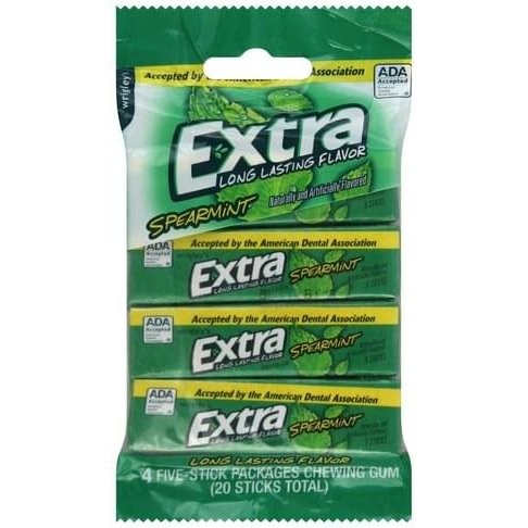 EXTRA SPEARMINT 5STK 4s