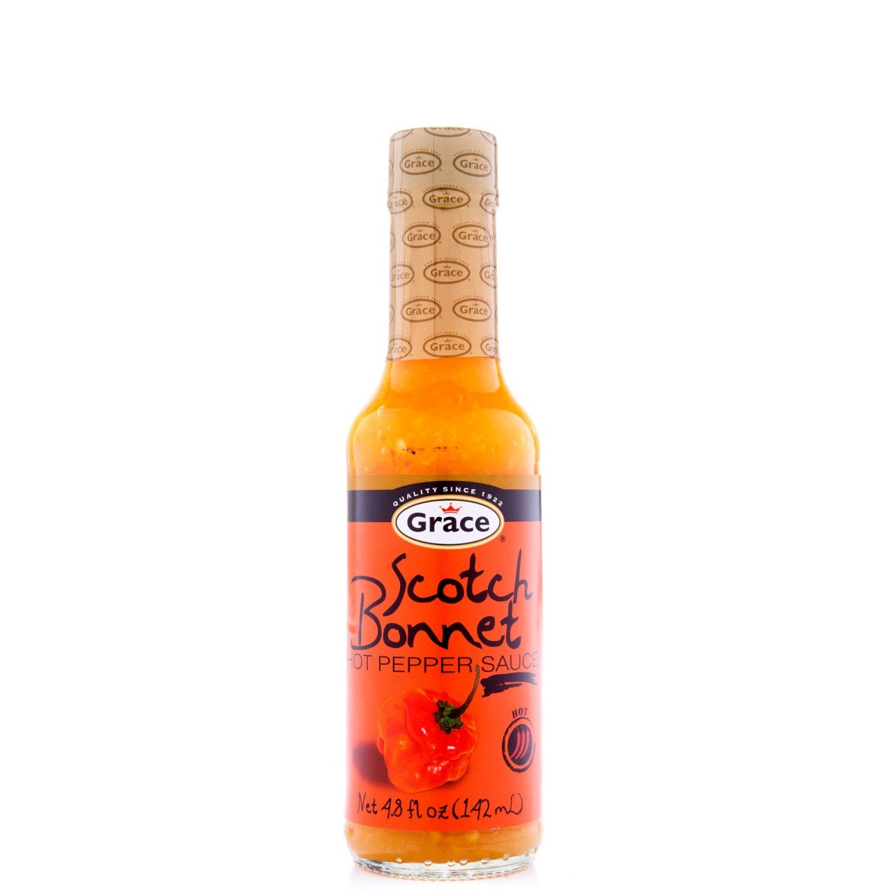 GRACE SCOTCH BONNET PEPPER SAUCE 5oz