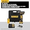 DEWALT 20V MAX XR PEX Expander Tool Kit with 1", 1-1/4", and 1-1/2" Expansion Heads, Battery and Charger Included (DCE410P1)