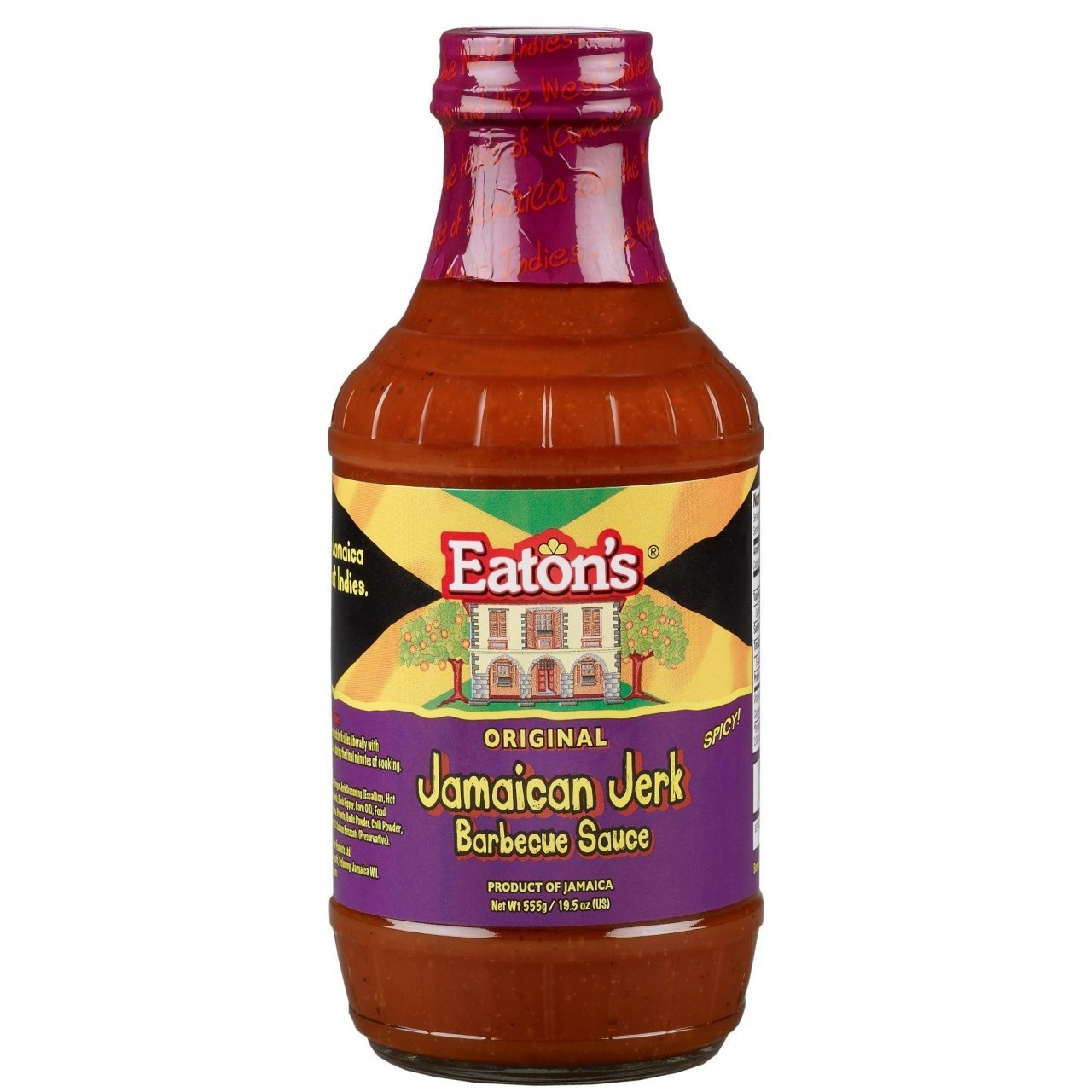 EATONS BBQ SAUCE JERK 19.5oz