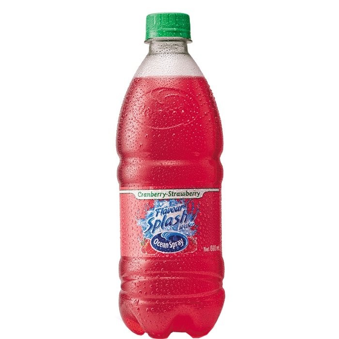 OCEAN SPRAY FLAV SPLASH STRAWBERRY 600ml