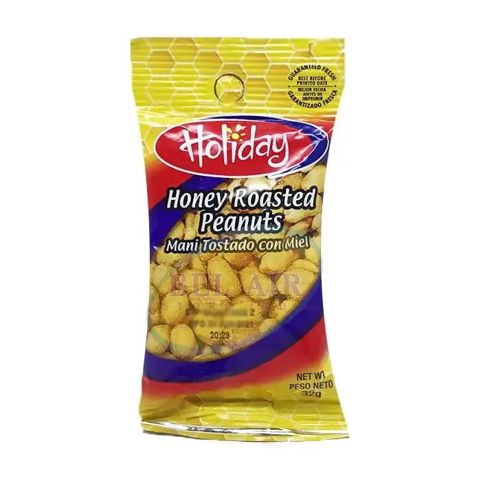 HOLIDAY HONEY ROASTED PEANUTS 32G