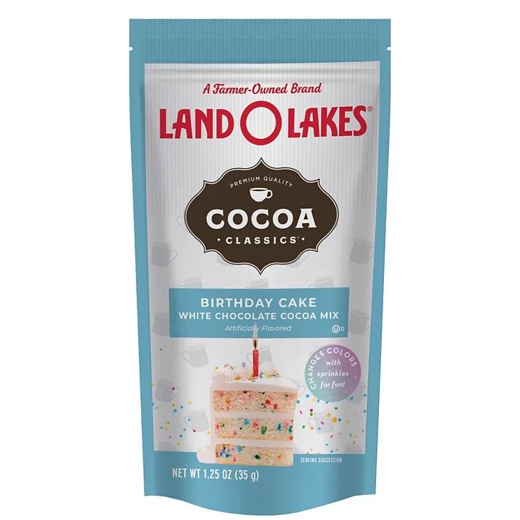 LAND O LAKES COCOA BIRTHDAY CAKE 1.25oz
