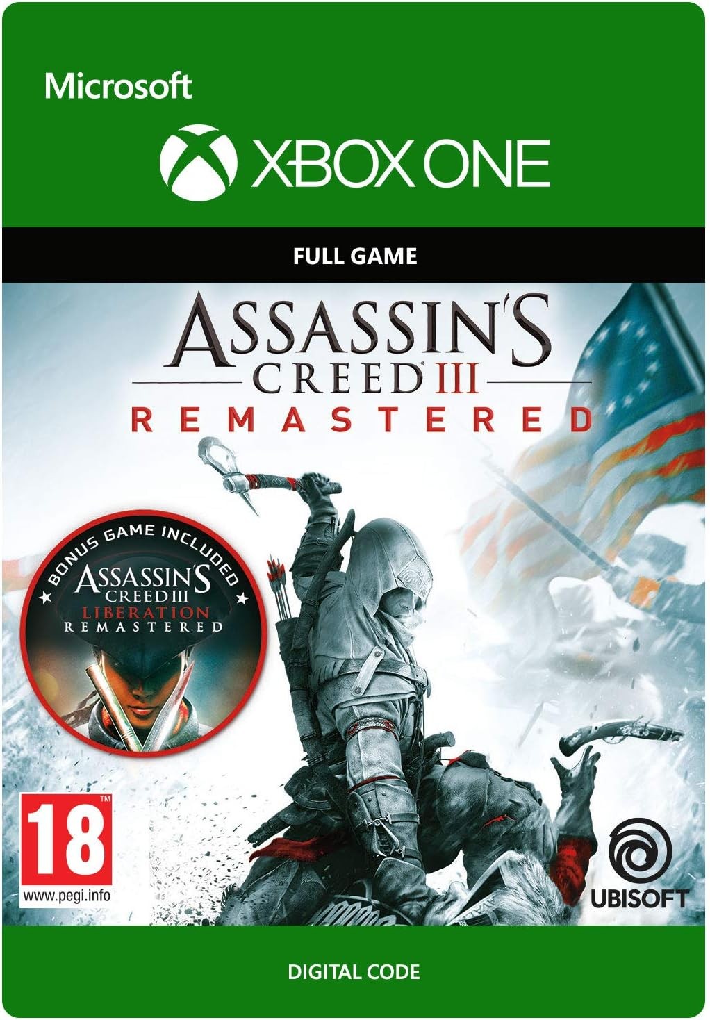 Assassin's Creed III Remastered VPN ACTIVATED Key (Xbox One)