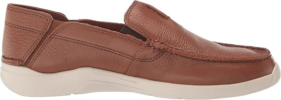 Clarks Mens Gorwin Step : Tan Leather