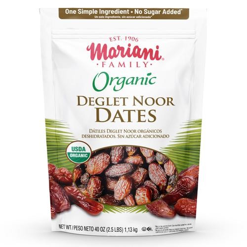 MARIANI DEGLET NOOR DATES ORGANIC 40oz