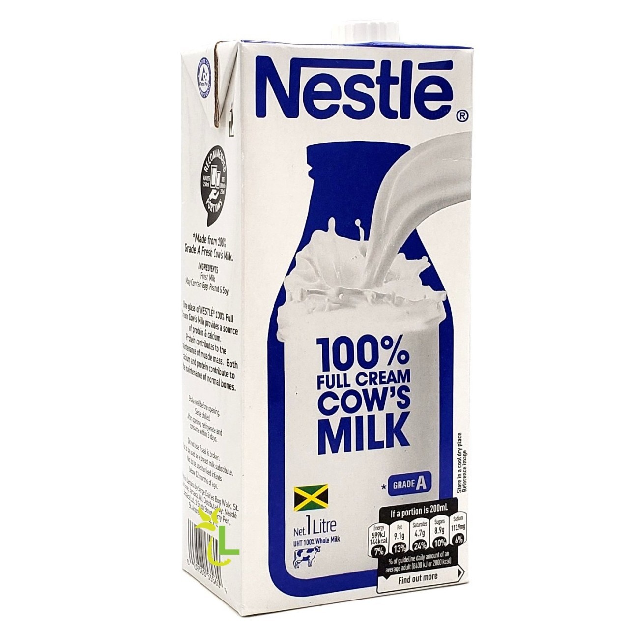 NESTLE COWS MILK 100% 1L