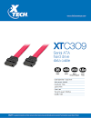 Xtech - Serial cable - 0.5 m