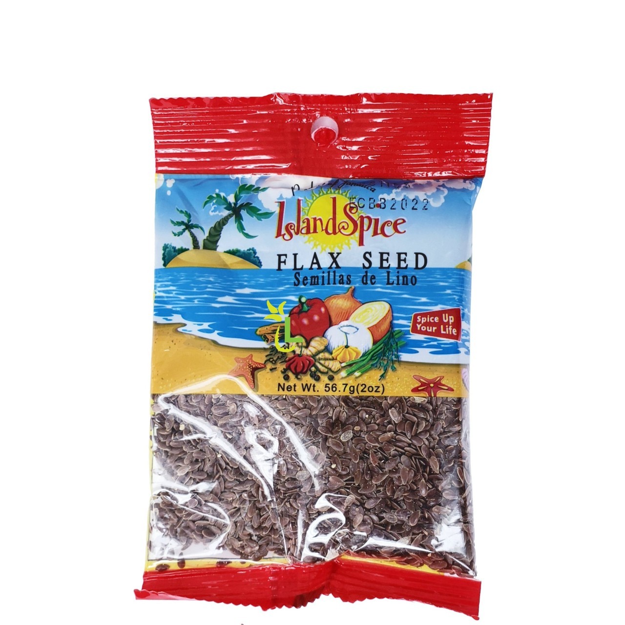 ISLAND SPICE FLAX SEED LINSEED 2oz