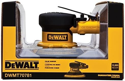 DEWALT Air Sander, Pneumatic Sander, 12k RPM Professional Palm Sander (DWMT70781L)