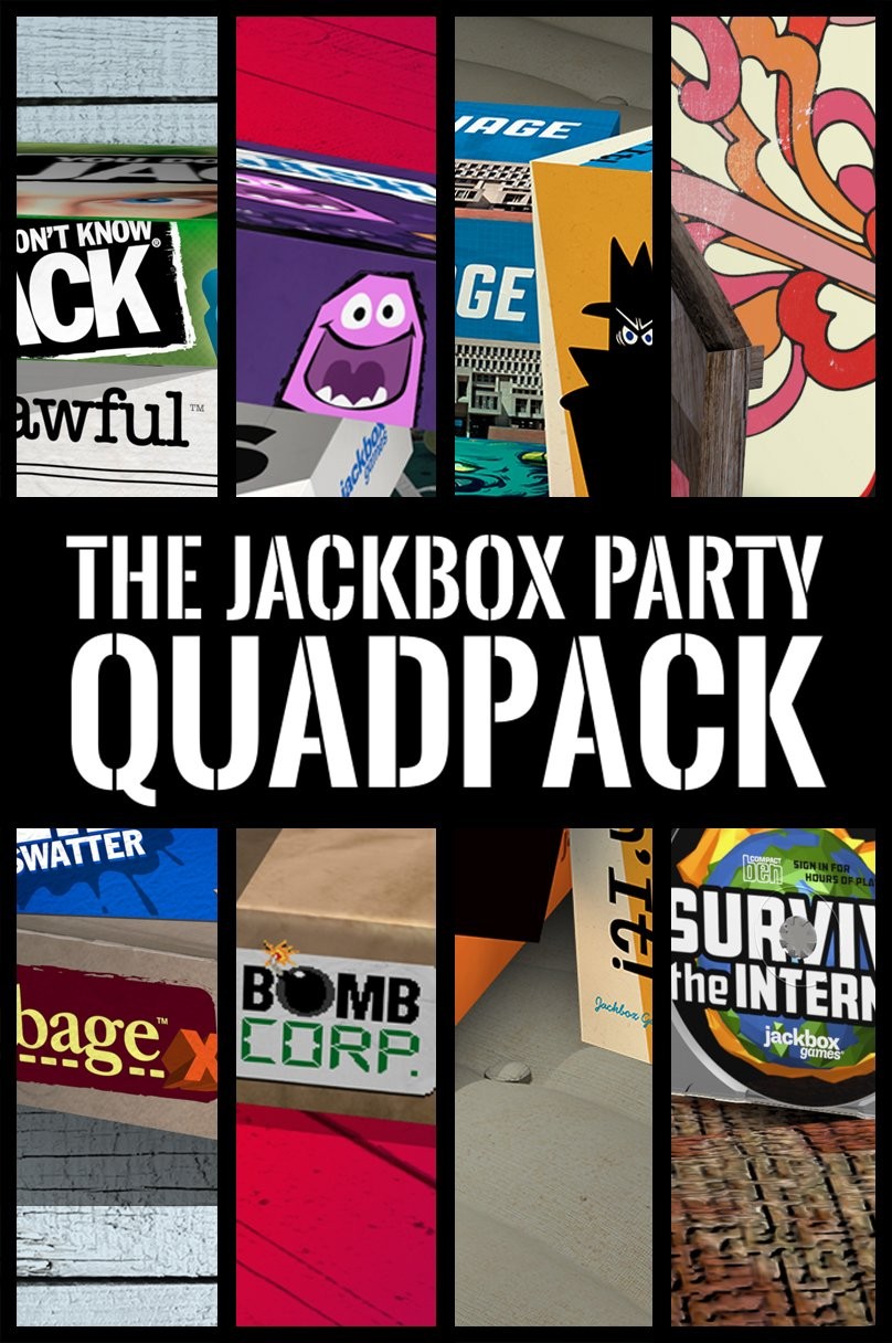 The Jackbox Party Quadpack Digital Download Key (Xbox One/Series X)