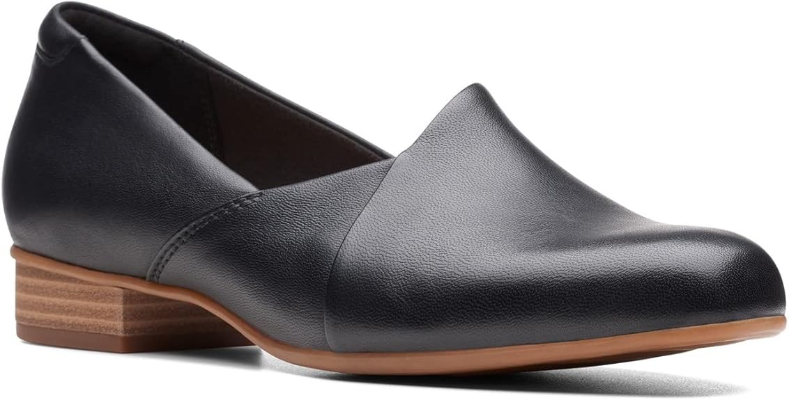 Clarks Womens Juliet Palm ( Black Leather)