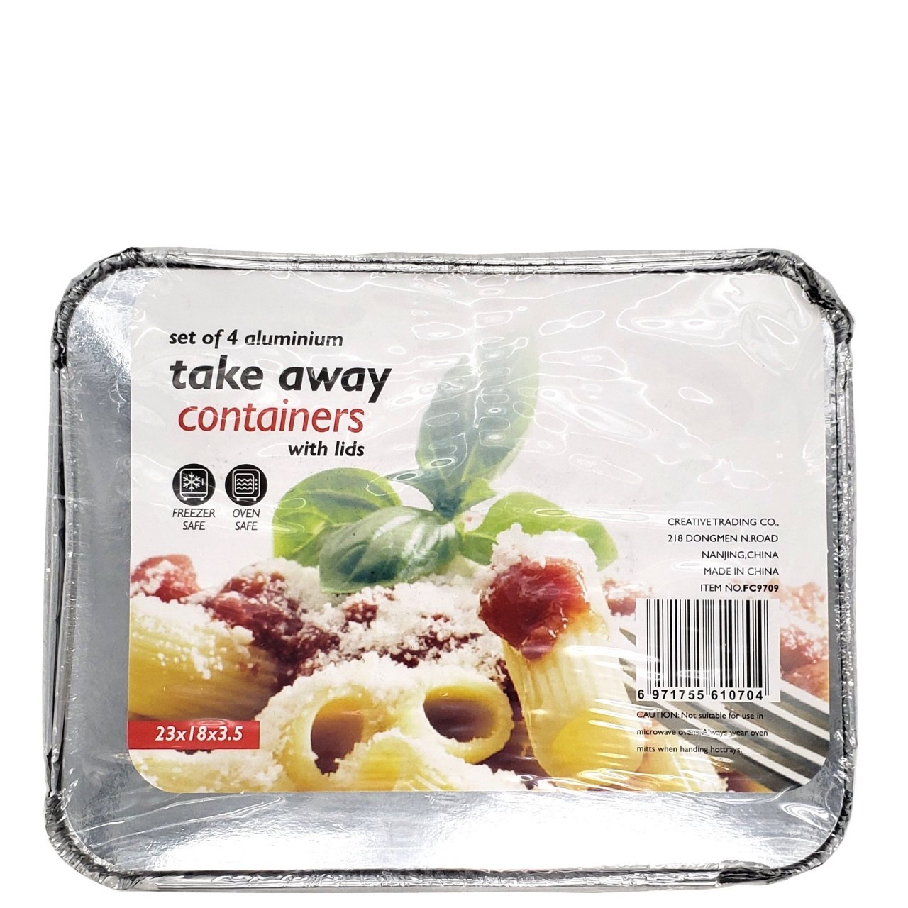 CREATIVETRAD CONTAIN TAKE AWAY W/LID 4pc