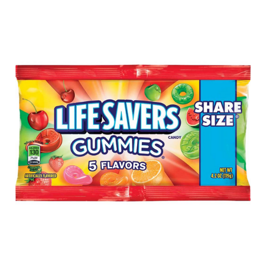 LIFESAVERS GUMMIES 5 FLAVOUR 4.2oz