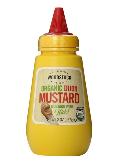 WOODSTK MUSTARD DIJON ORG 8oz