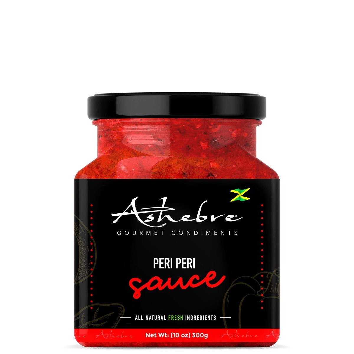 ASHEBRE PERI PERI SAUCE 10oz