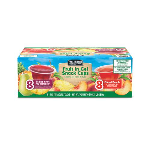 Member's Selection Mixed Fruit in Gel 16 Units / 4 oz