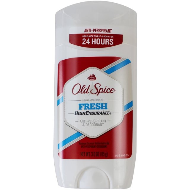 Old Spice High Endurance Invisible Solid Fresh Scent Men's Anti-Perspirant & Deodorant 3 Oz.