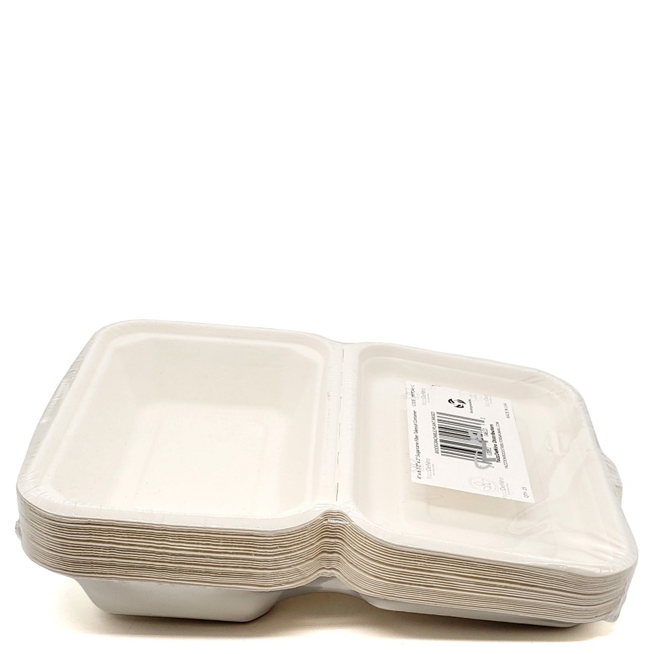 YAZZDENIRO TAKEOUT CONTAINER 4x6.5x2 25c