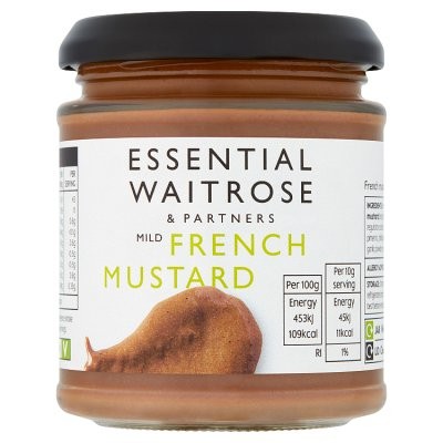 WAITROSE MUSTARD FRENCH 180g