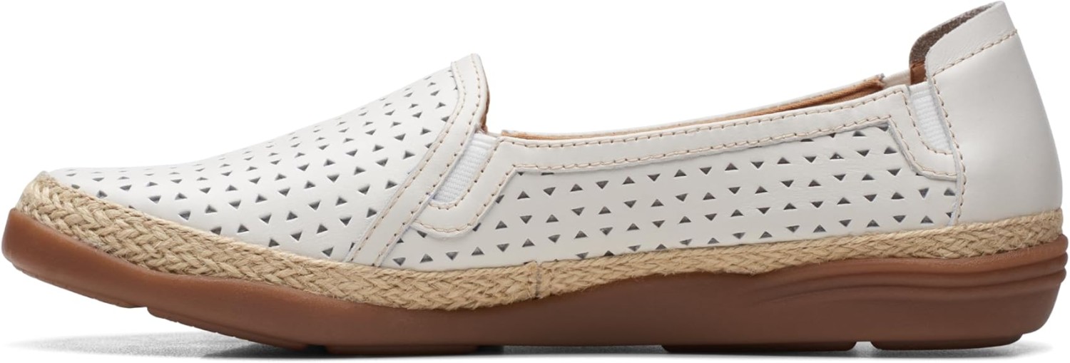 Clarks Womens Elaina Ruby WHITE