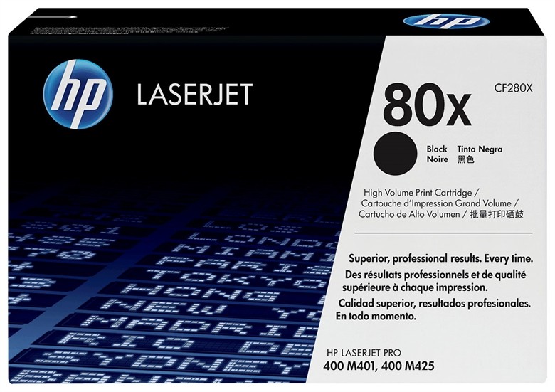 HP 80X - High Yield - black