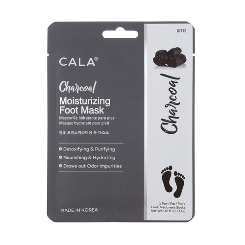 Cala charcoal moisturizing foot mask