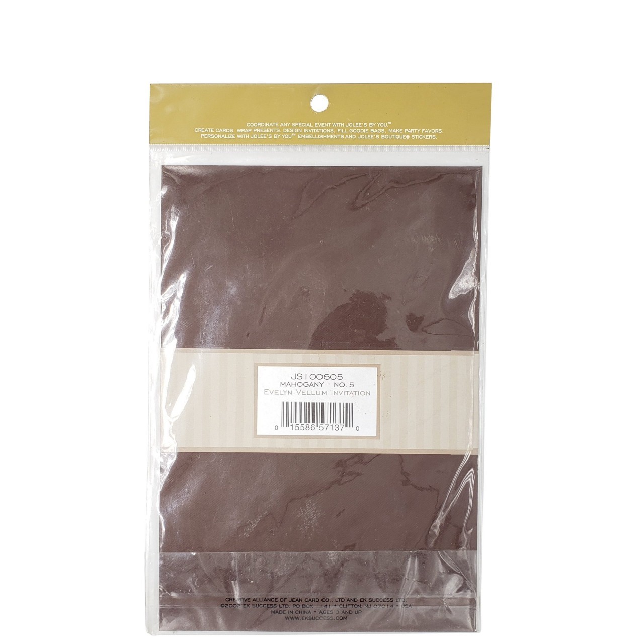 EVELYN INVITATION 6x9 1ct